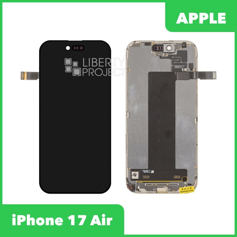 LCD дисплей для Apple iPhone 17 Air (черный) с тачскрином original (change glass) без ошибки