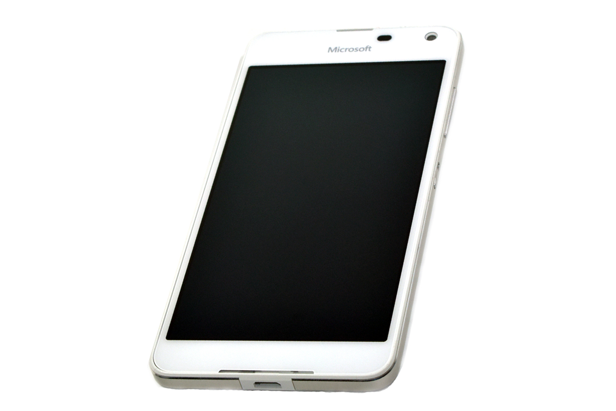 Дисплей для Nokia Lumia 650 в рамке белый