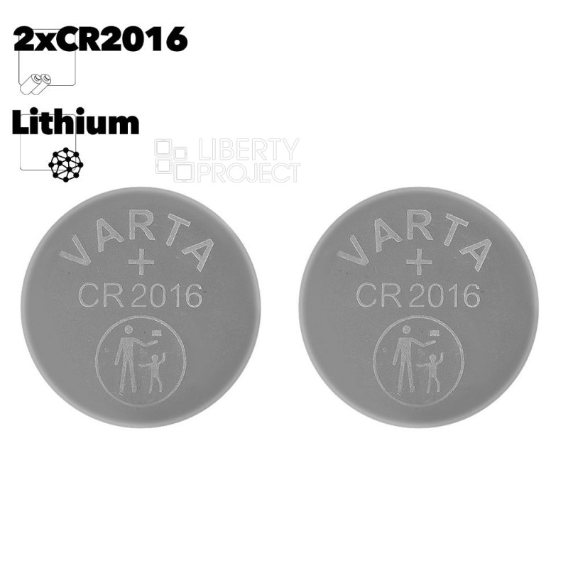 Литиевый элемент питания Varta ELECTRONICS CR2016 BL2 Lithium 3V 2шт в блистере