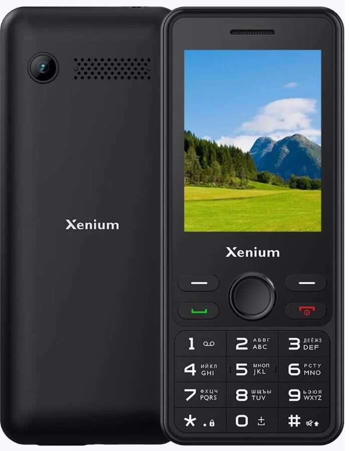 Телефон мобильный XENIUM X280 Black