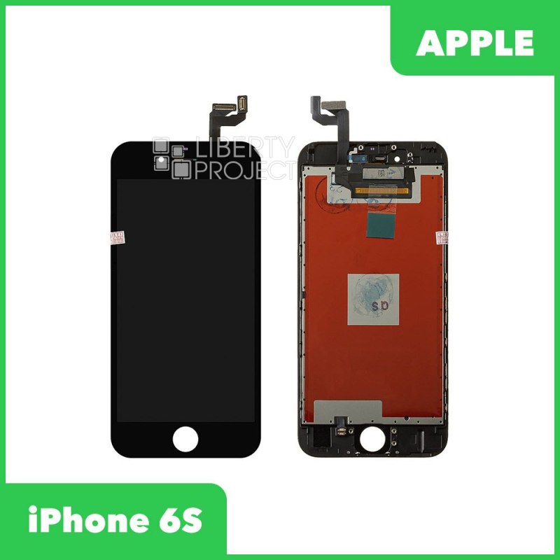 LCD дисплей для Apple iPhone 6S (черный) с тачскрином (яркая подсветка) 1-я категория, класс AAA