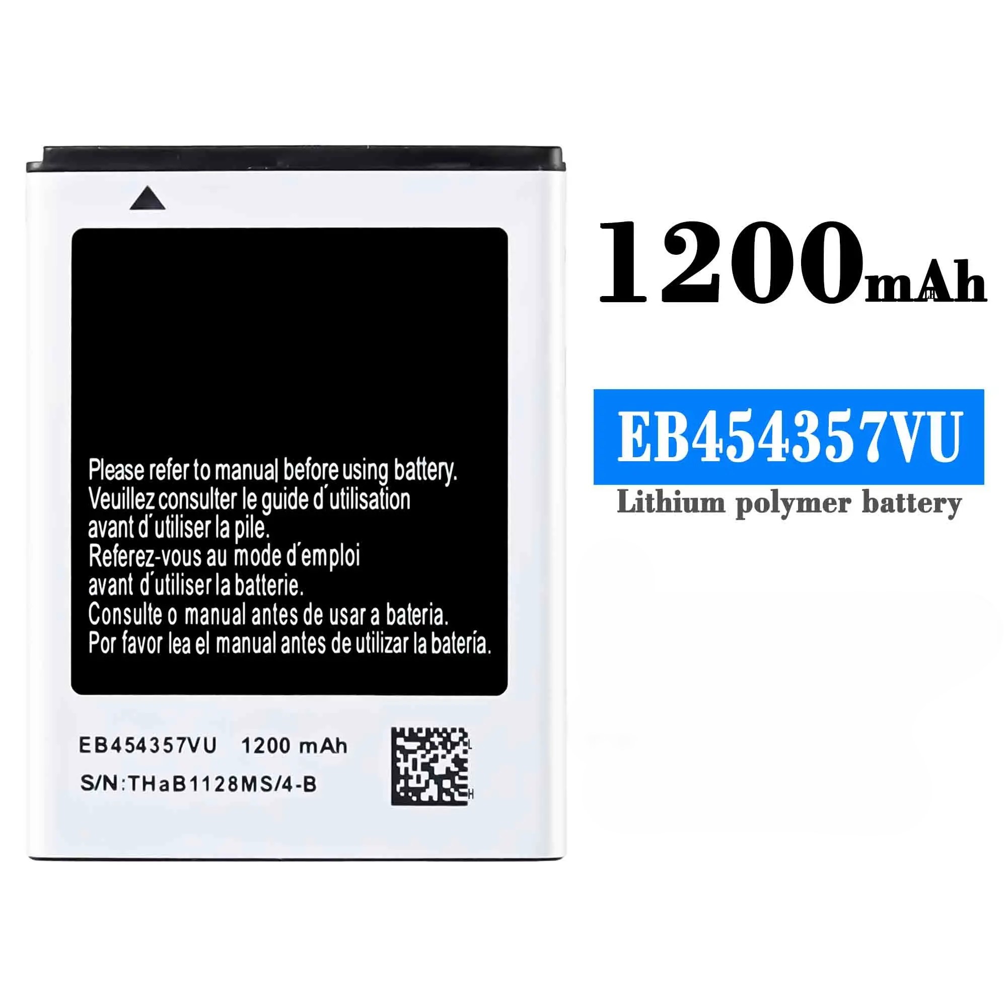 Аккумулятор для Samsung S5360/i509/S5360/S5302 GALAXY Y/S5380/S5368/G130 EB454357VU батарея