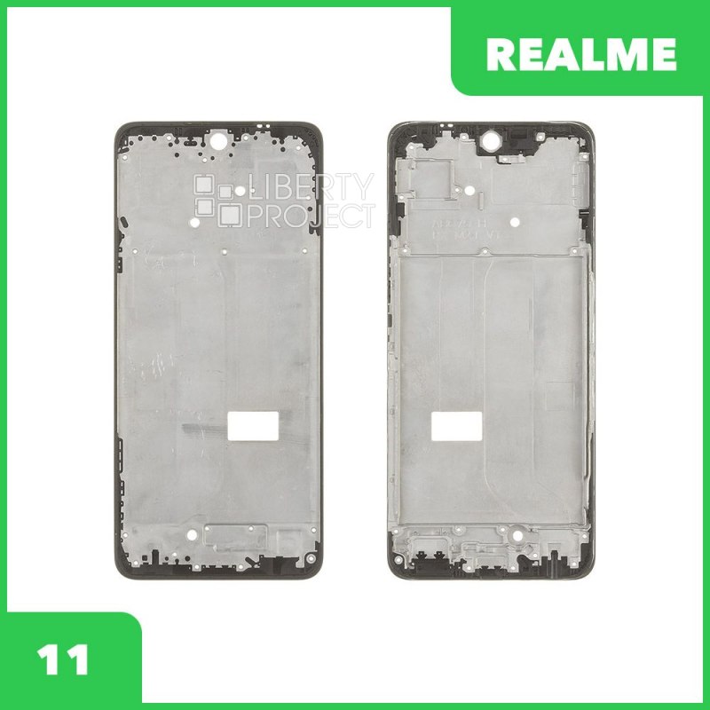 Рамка дисплея для Realme 11 (RMX3636) (черный)