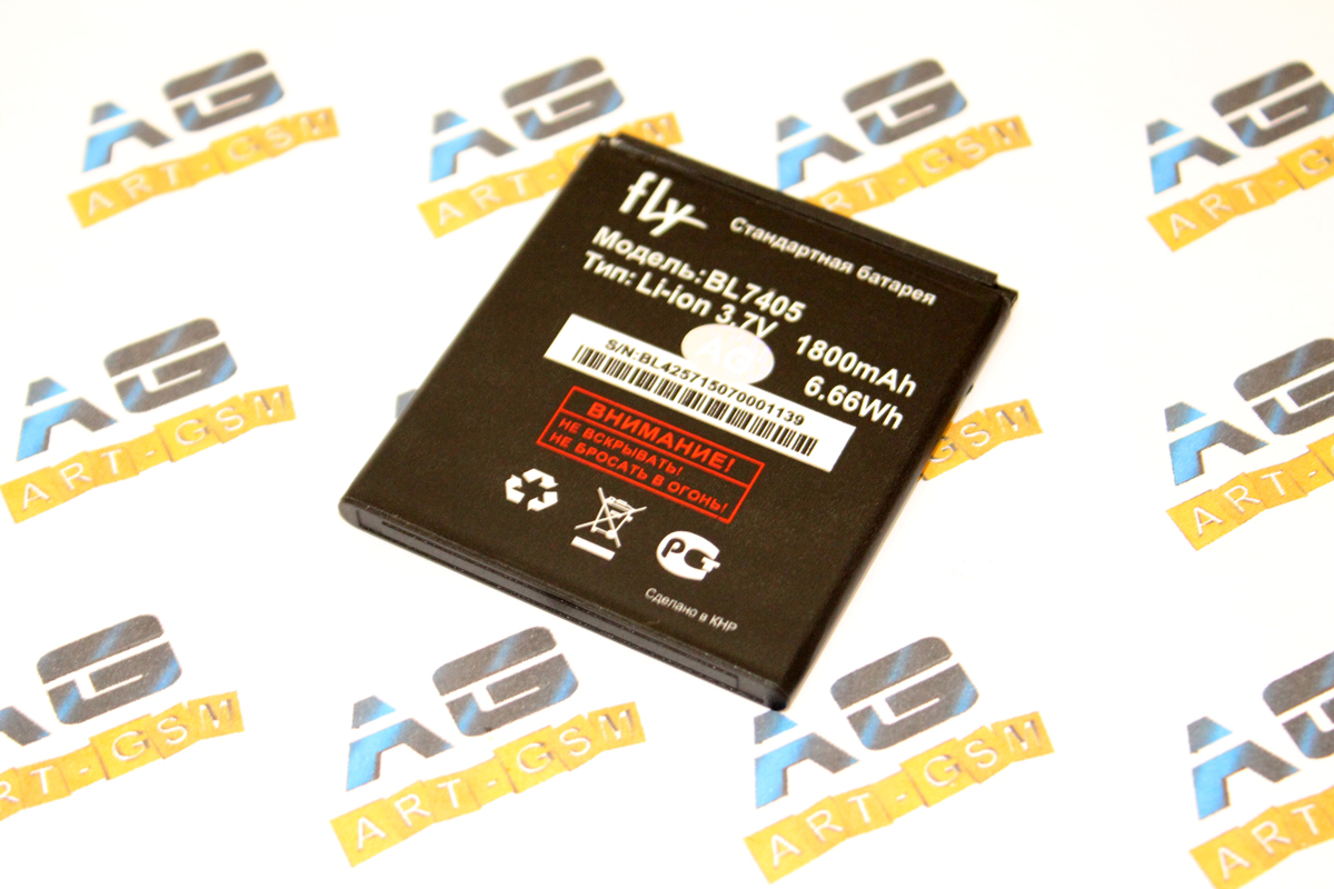 Аккумулятор для Fly BL7405/iQ449 1650 мАч батарея