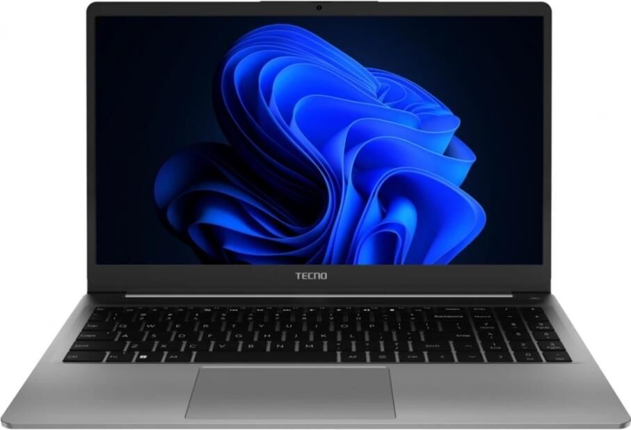 Ноутбук TECNO 15.6" MegaBook K15SRA Core i5 13420H/8Gb/512Gb SSD/UHD/Win11/Grey (71005000465)
