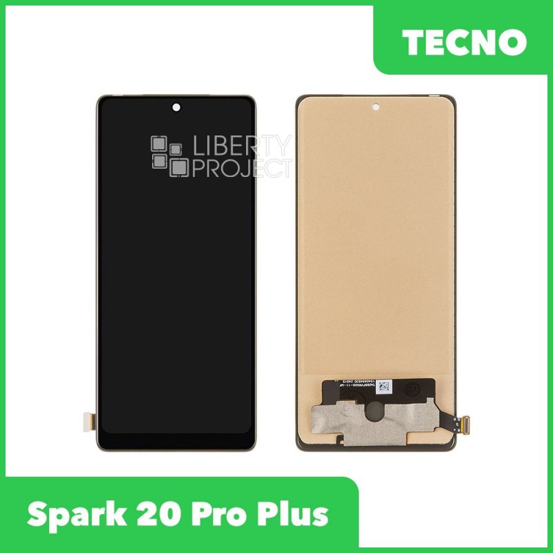 LCD дисплей для Infinix Note 40 Pro 4G/40 Pro+ 5G/Tecno Camon 40Pro 4G/Spark 20Pro+, incell (черный)