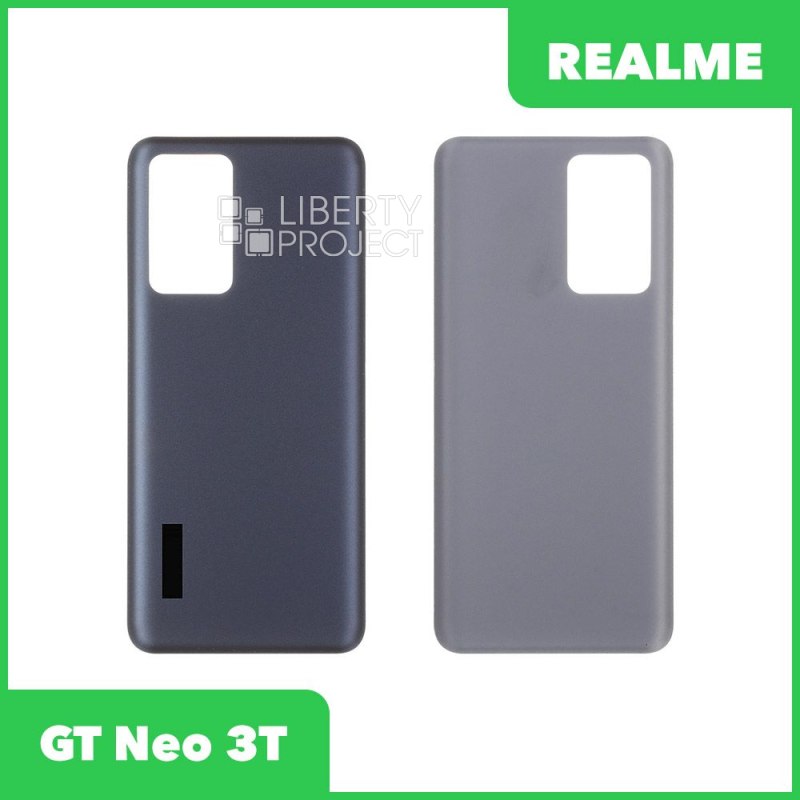 Задняя крышка для Realme GT Neo 3T (RMX3371) (черный)