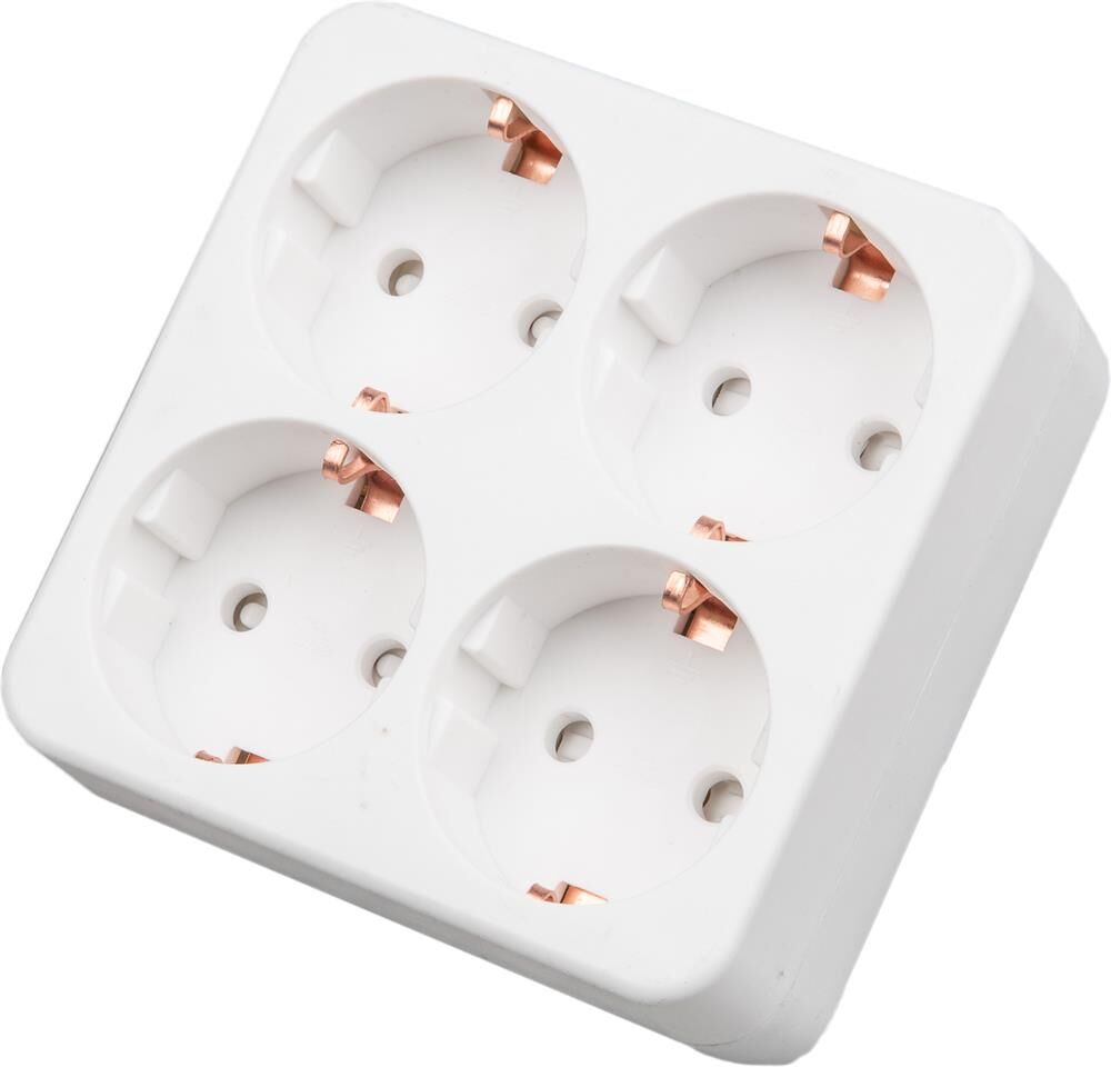 Сетевой фильтр UNIEL (UL-00011241) S-GES4-16S WHITE