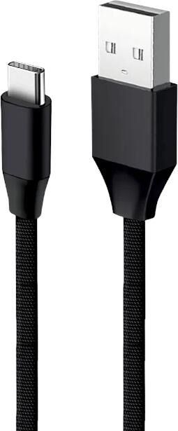 Кабель AKSBERRY (6900278680011) X158 USB A-Type C, 5A, черный