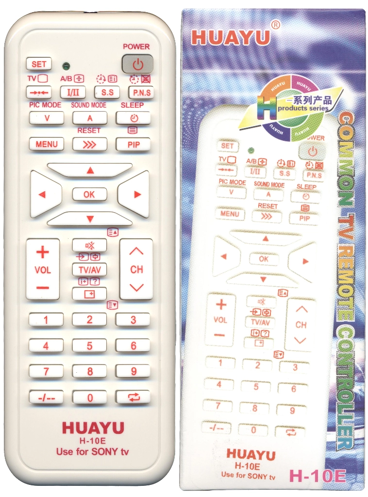 Универсальный пульт Huayu H-10E для SONY TV