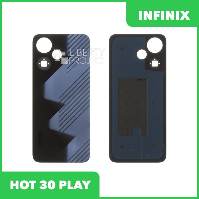 Задняя крышка для Infinix HOT 30 PLAY (черный)