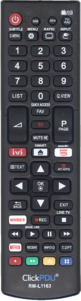 Универсальный пульт ClickPdu RM-L1163