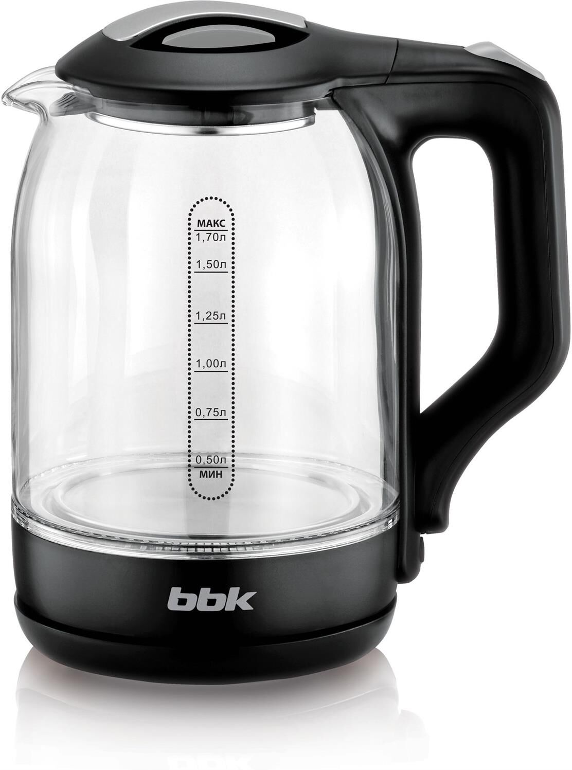 Чайник электрический BBK EK1724G черный