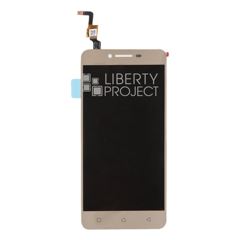 LCD дисплей для Lenovo Vibe K5 Plus 5" с тачскрином (золото)