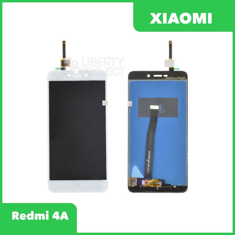 LCD дисплей для Xiaomi Redmi 4A с тачскрином (белый)