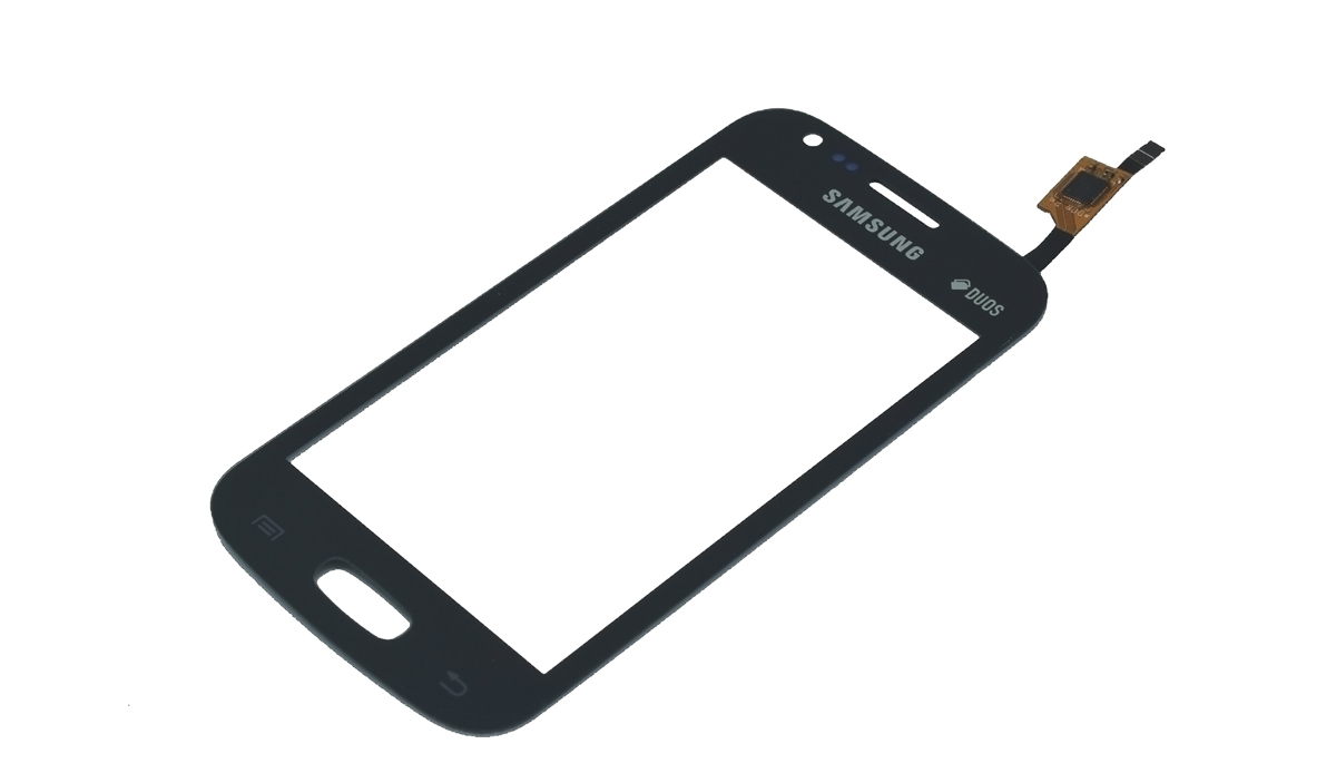 Тачскрин (сенсорное стекло) для Samsung S7270/S7272 Galaxy Ace 3 черный ORIG