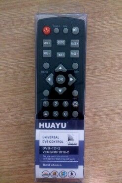 ZOLAN (DVB-T2+2) HUAYU пульт ДУ для ресиверов - универсальный