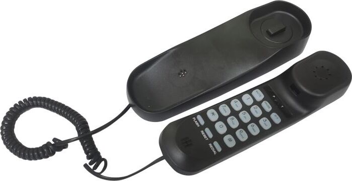 Телефон проводной RITMIX RT-002 Black
