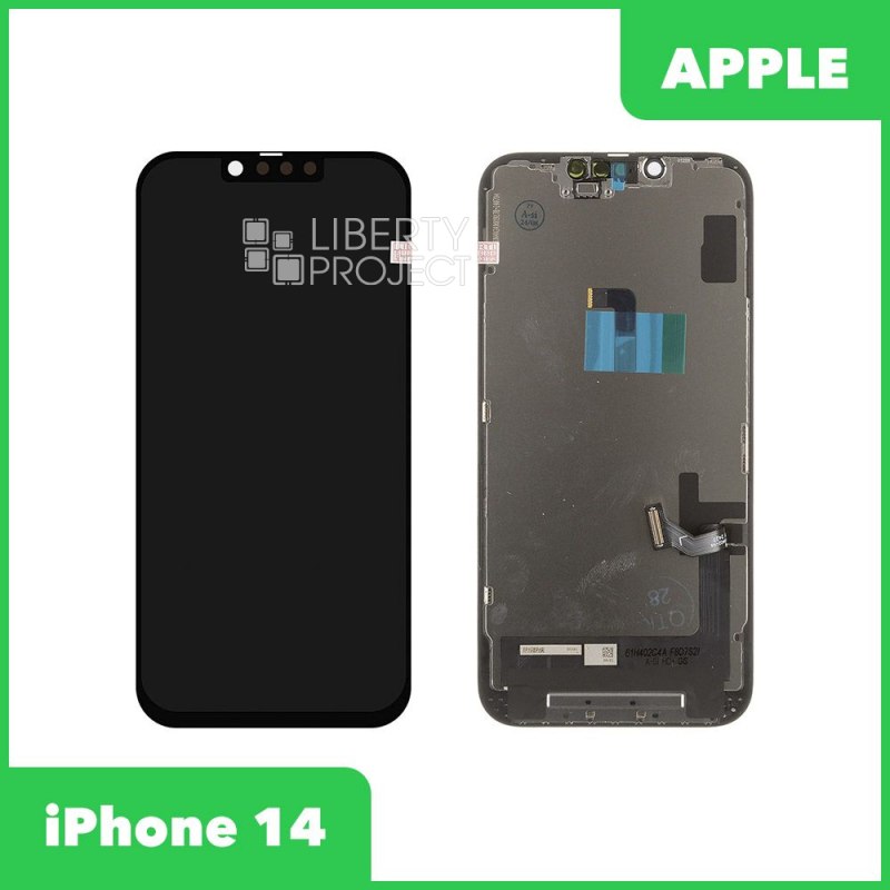 LCD дисплей для Apple iPhone 14 (черный) матрица ZY In-Cell A-SI HD+