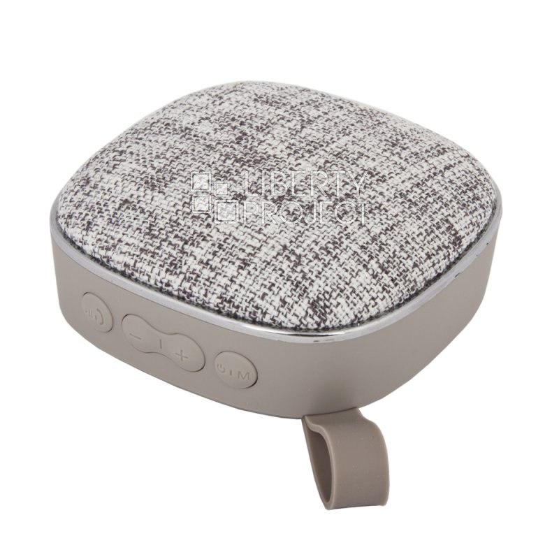 Колонка беспроводная Bluetooth "LP" LP-TS-266 Micro SD/AUX/FM (бежевая)