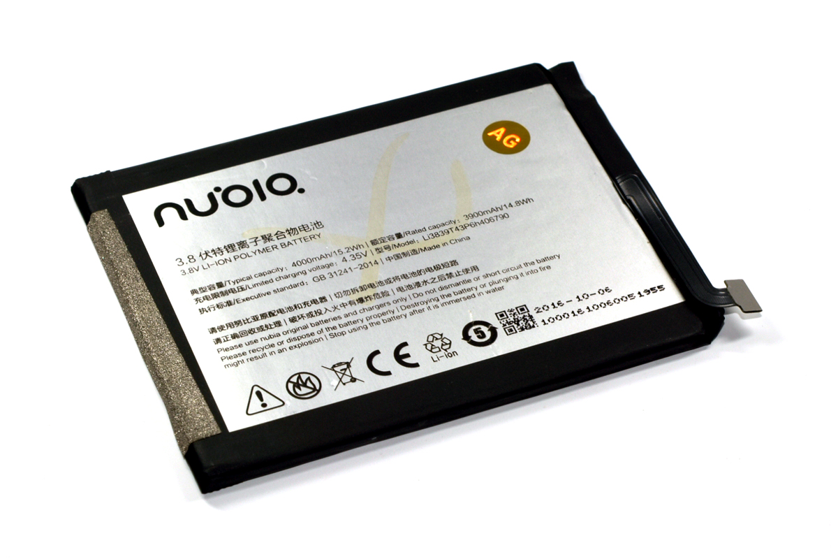 Аккумулятор для ZTE Li3839T43P6H406790/Nubia Z11 MAX/NX523/NX523J 3900/4000 мАч батарея