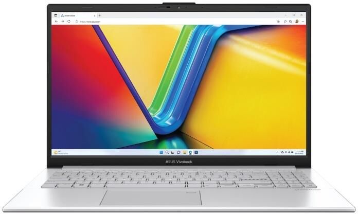 Ноутбук ASUS 15.6" VivoBook Go 15 E1504FA-BQ5036 Ryzen 5 40/8Gb/512Gb SSD/AMD Radeon Graphics/No OS/Silver (90NB0ZR1-M07490) ПИ