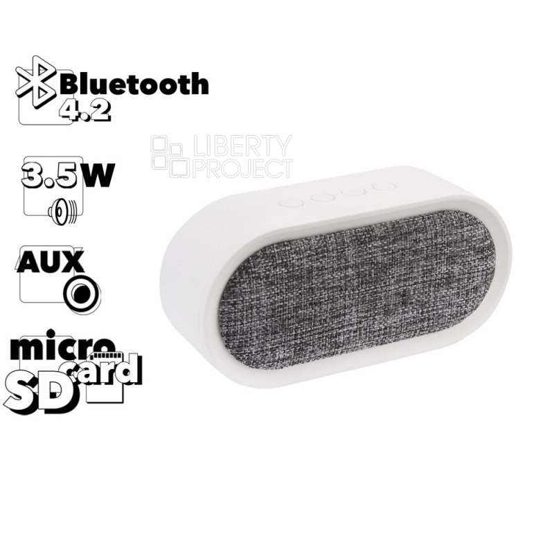 Bluetooth колонка REMAX RB-M11 BT4.2, 3.5W, AUX/microSD (белый)