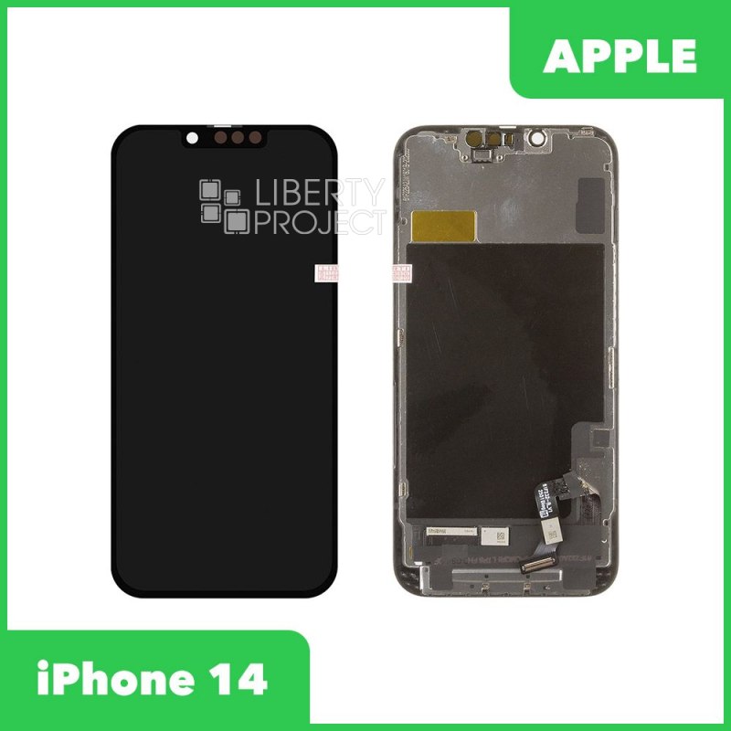 LCD дисплей для Apple iPhone 14 (черный) матрица ZY In-Cell LTPS FHD (привязка без пайки)