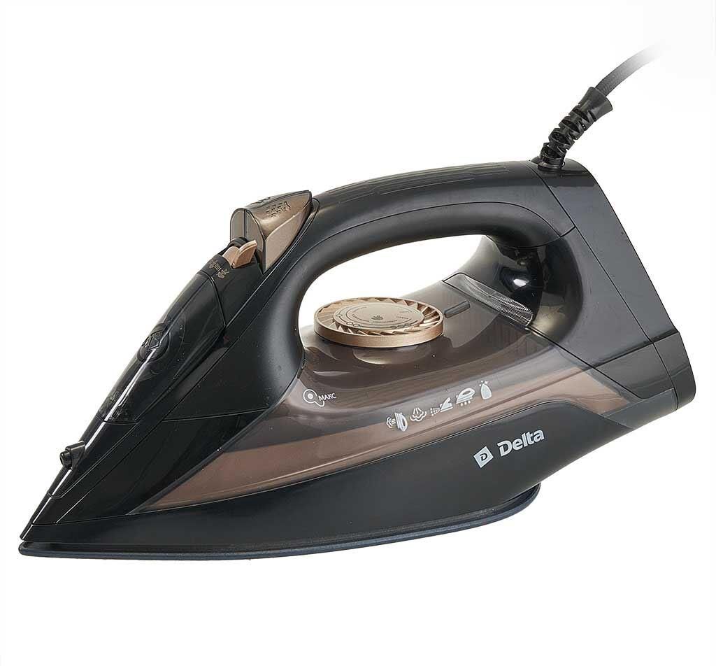 Утюг DELTA DL-152 black/gray