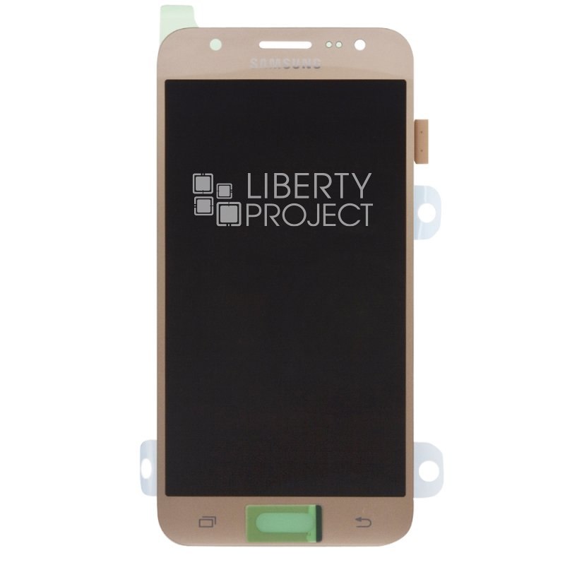 LCD дисплей для Samsung Galaxy J5 2015 SM-J500 GH97-17667C без рамки (золото) 100% OR