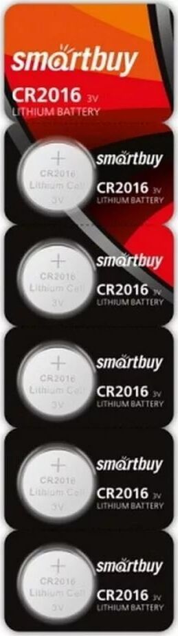 Элементы питания SMARTBUY (SBBL-2016-5B) CR2016/5B