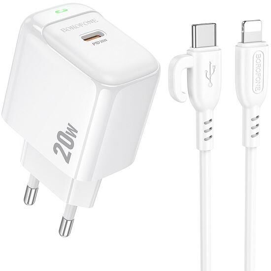 СЗУ BOROFONE (6941991113826) BAS43Aia White