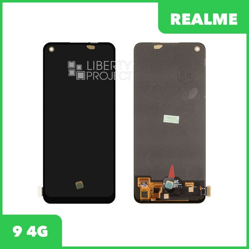LCD дисплей для Realme 9 4G/10 4G/Reno7/8/8T 4G/Oppo A78 с тачскрином OLED(черный)