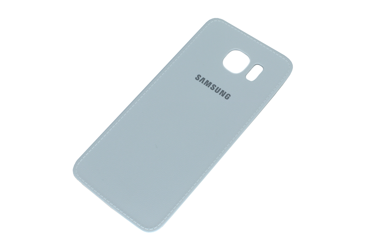 Задняя крышка для Samsung Galaxy S6 G920/G920F (кожа) Белый