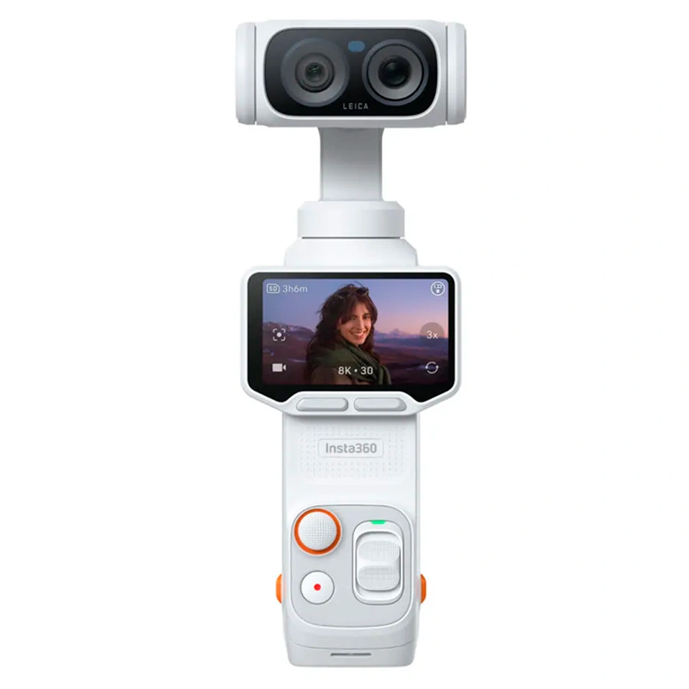 Экшен-камера Insta360 Luna Ultra Standard Bundle Dual-Lens 8k белый