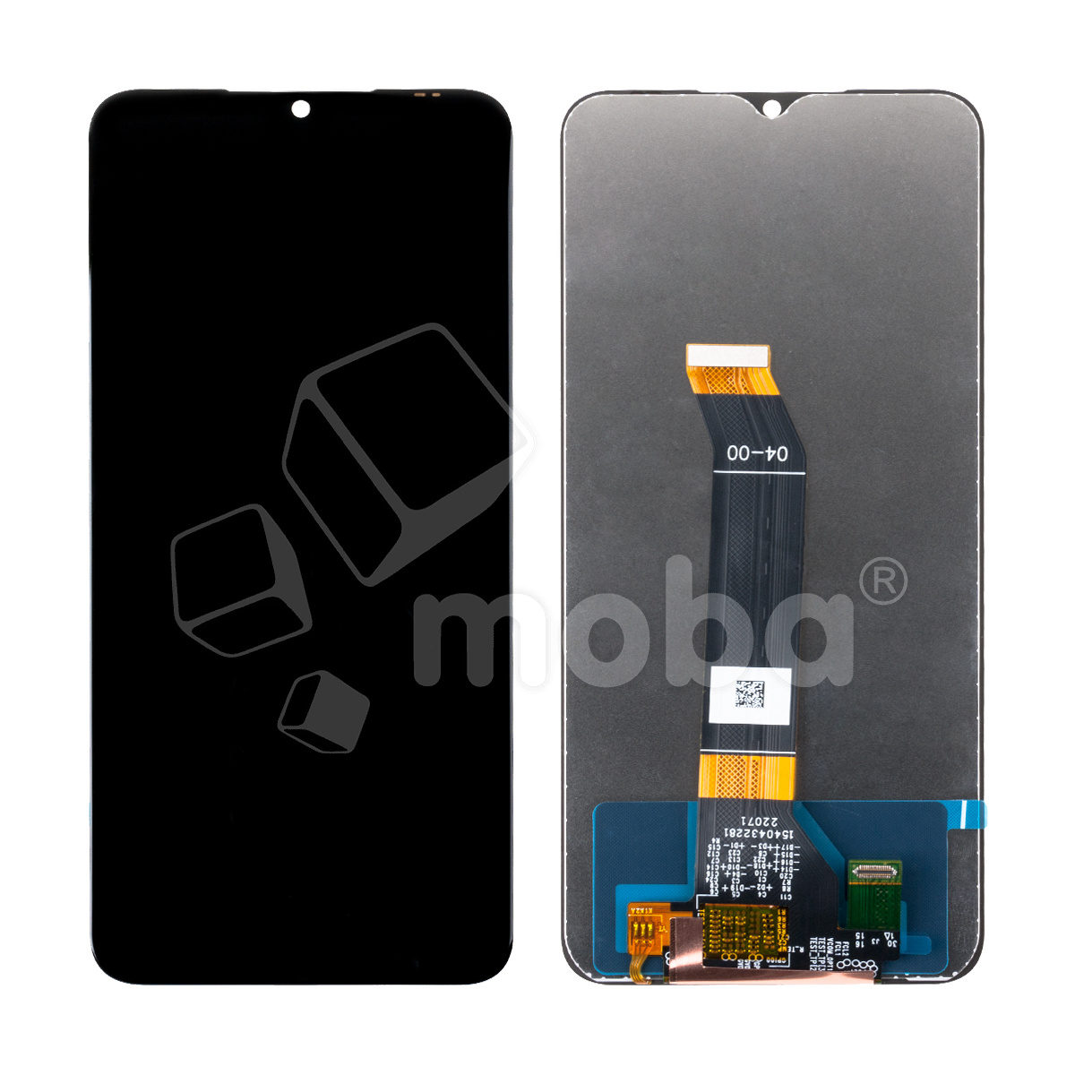Дисплей для Xiaomi Poco M4 5G (MZB0BF9RU/22041219PG) в сборе с тачскрином Черный - Оптима
