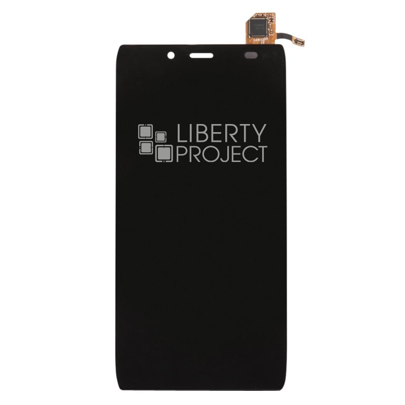 LCD дисплей для Alcatel Idol Alpha 6032X с тачскрином (черный)