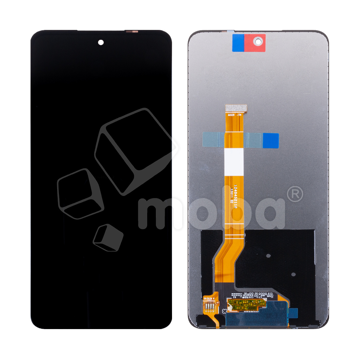 Дисплей для Realme C55 (RMX3710) в сборе с тачскрином Черный - OR (Full HD, 300 Кд/м2, 90 Гц)