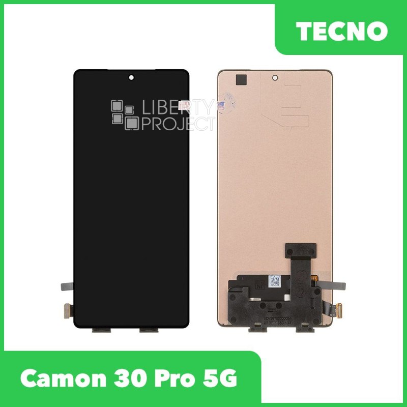 LCD дисплей для Tecno Camon 30 Pro 5G (CL8) с тачскрином (черный) 100% OR