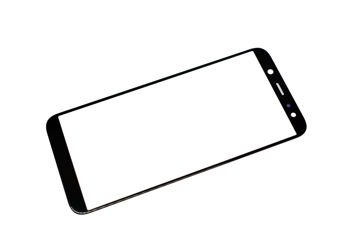 Стекло для переклейки Samsung Galaxy A6/J6 2018 A600/J600 с OCA пленкой черный
