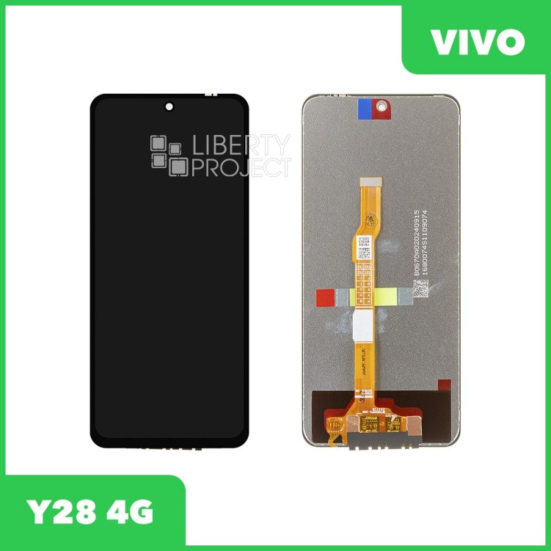 LCD дисплей для Vivo Y28 4G с тачскрином (черный)