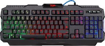 Геймерская клавиатура DEFENDER (45010) Legion GK-010DL RU,RGB подсветка,19 Anti-Ghost