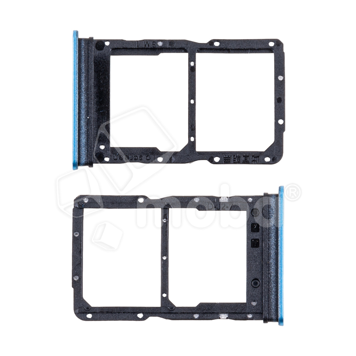 Держатель SIM для Huawei Honor X8a 4G/90 Lite (CRT-LX1/CRT-NX1) Голубой