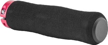 STELS Грипсы XH-GN01BL 130 мм чёрные, материал EVA, красные кольца, в инд. упаковке 150246 LU089191