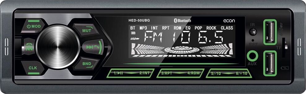 Автомагнитола ECON HED-50UBG MP3/WMA