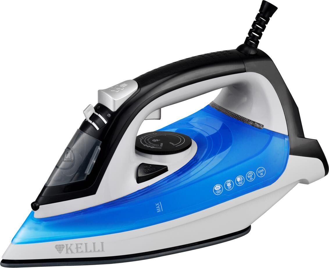 Утюг KELLI KL-1653С синий