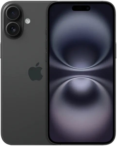 Смартфон Apple iPhone 16 Plus 128Gb nano SIM + eSIM black (чёрный)