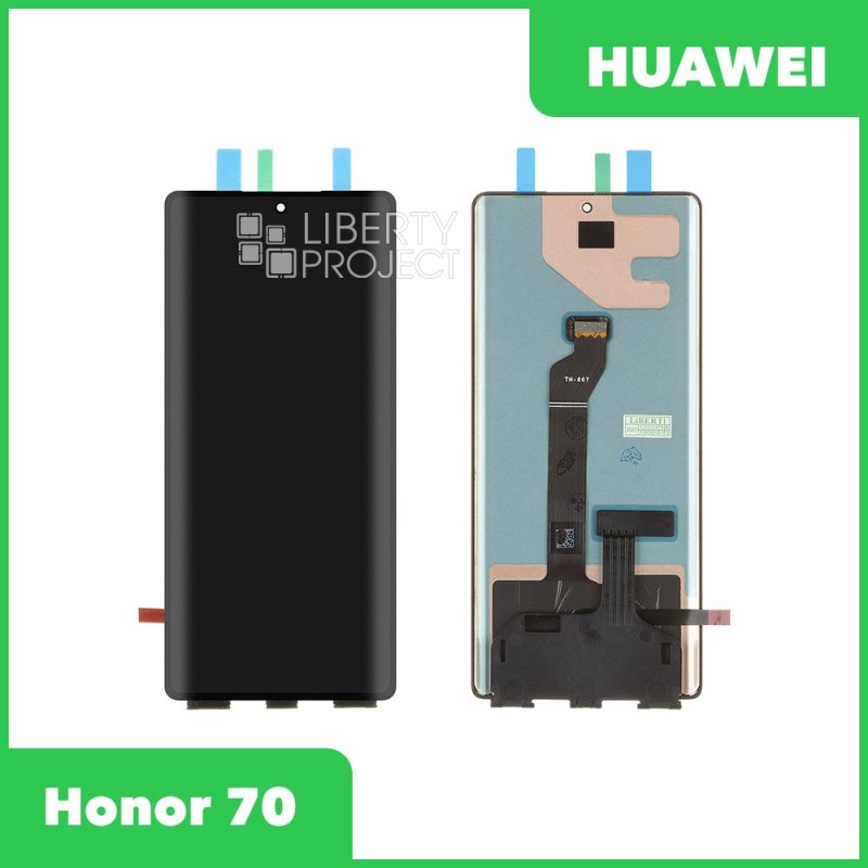 LCD дисплей для Huawei Honor 70 (FNE-NX9) с тачскрином OLED (черный)