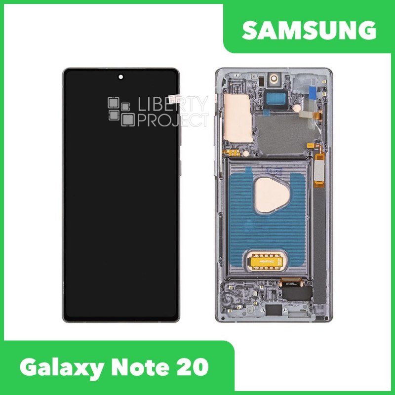 LCD дисплей для Samsung Galaxy Note 20 SM-N981 в сборе в рамке CK OLED (черный)