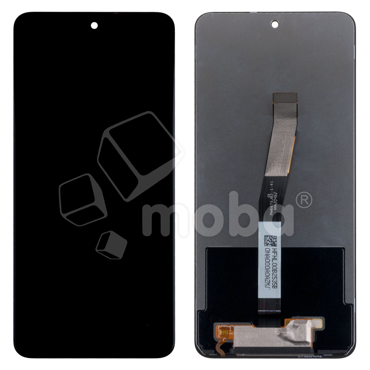 Дисплей для Xiaomi Redmi Note 9S/9 Pro (M2003J6A1G/M2003J6B2G) в сборе с тачскрином Черный - OR (Full HD, 300 Кд/м2, 60 Гц)